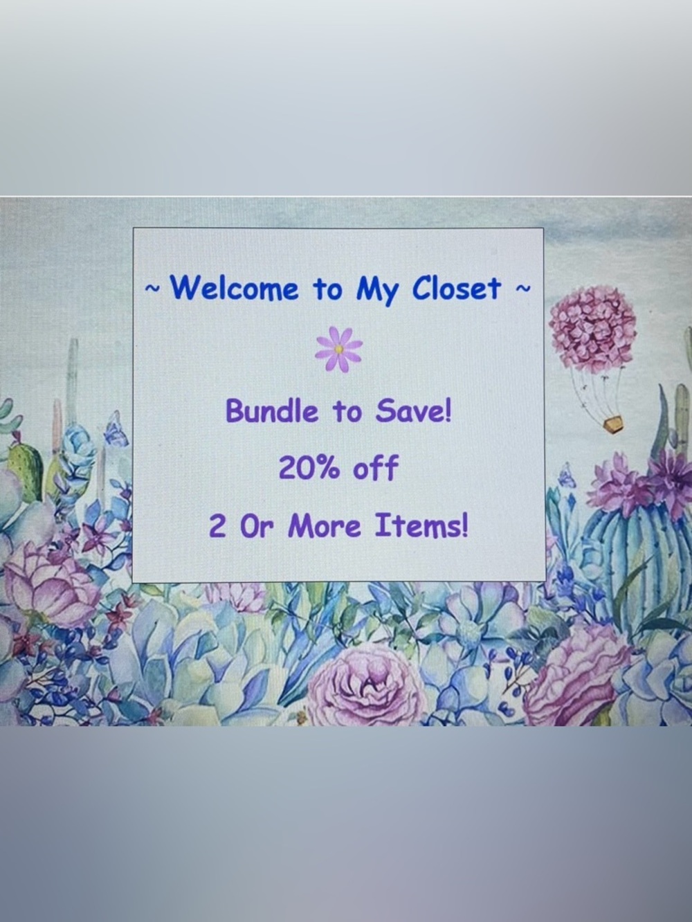 🌸  Welcome to My Closet  🌸